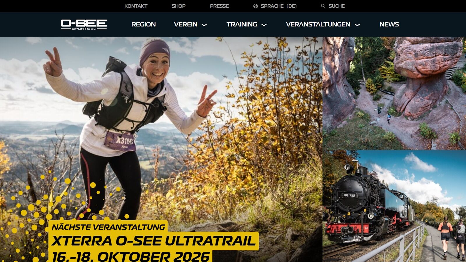 Neue Website von O-SEE Sports seit 13.08.2026 online