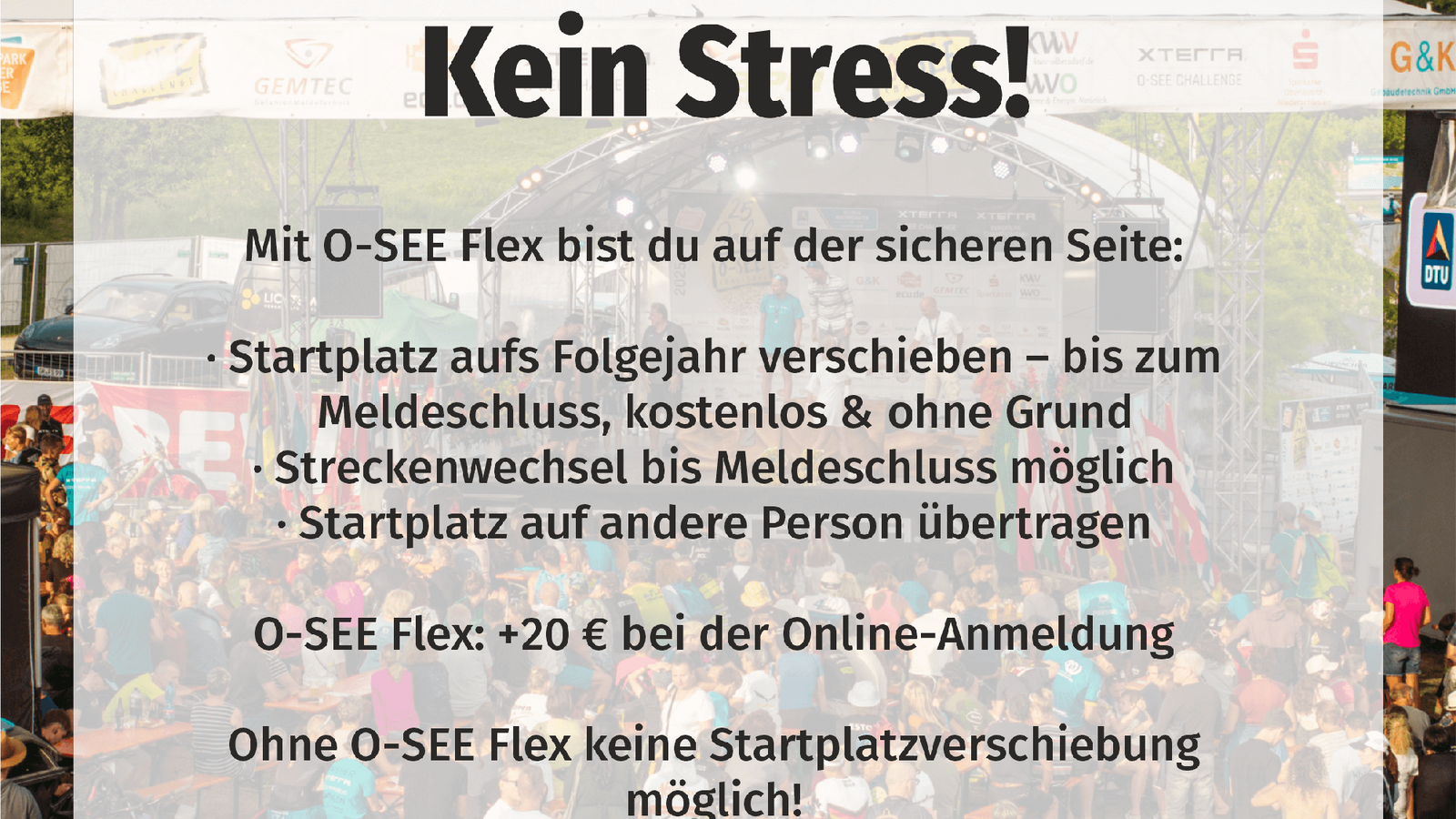 O-SEE FLEX bei der XTERRA O-SEE Challenge