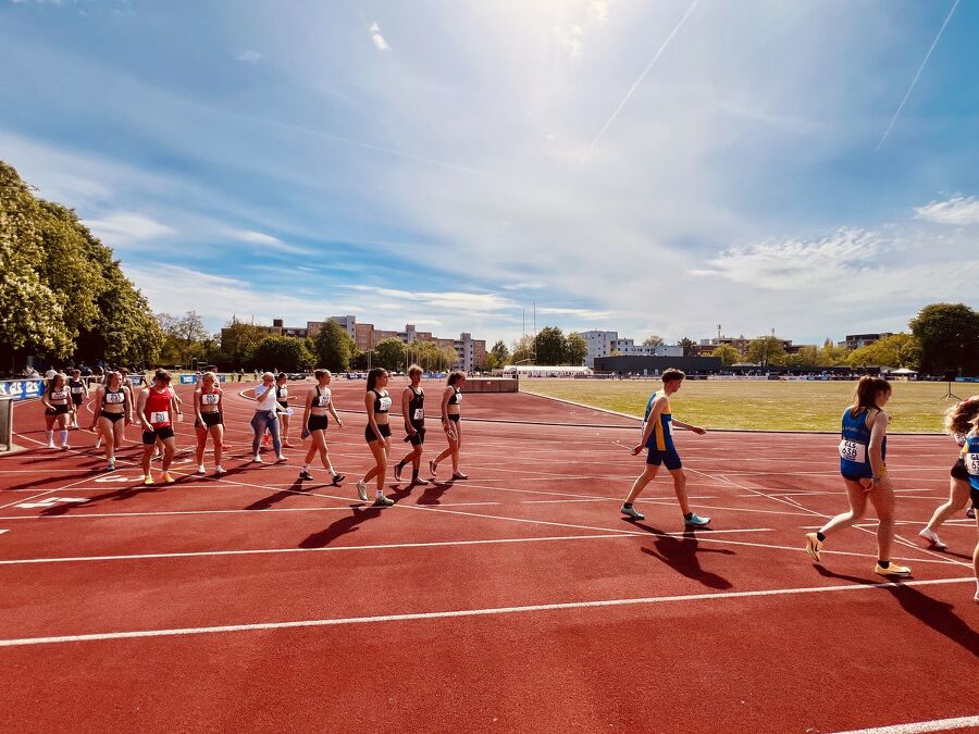 Deutsche U20 Meisterschaft in der 4×400 Meter Mixed Staffel - Galerie