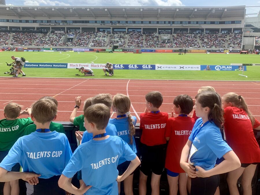 Talentscup beim Golden Oval für unsere 11‑Jährigen - Galerie