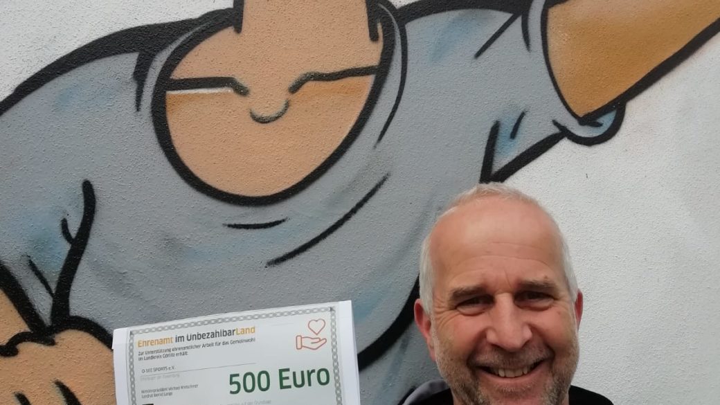 O-SEE Sports erhält 500 € Unterstützung