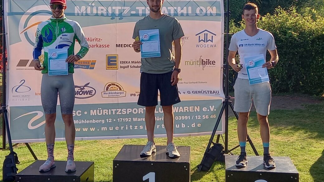 Mitteldistanz beim 36. Müritz-Triathlon