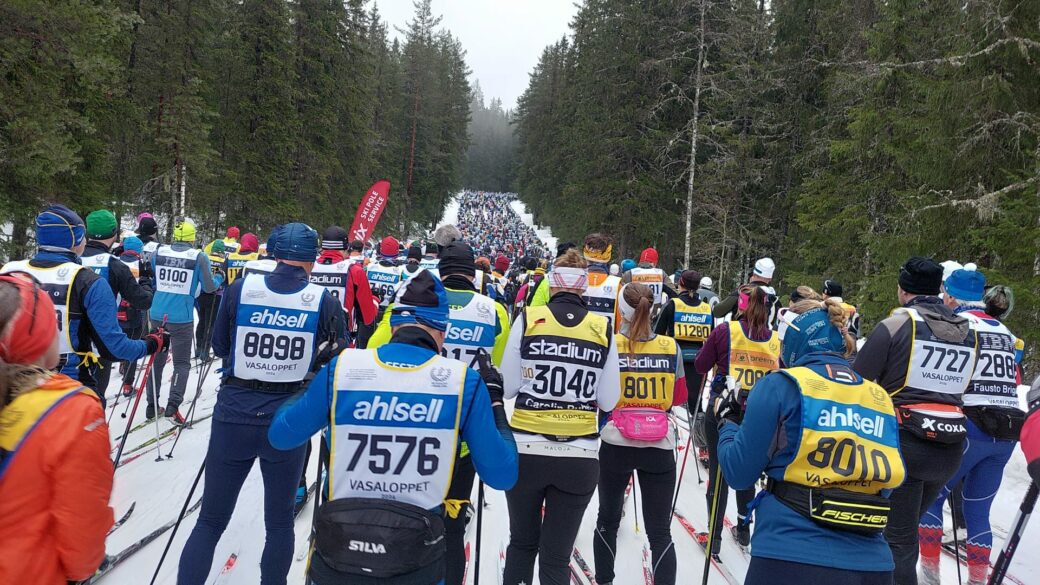 Als O-SEE Sportler beim 100. Wasalauf in Schweden