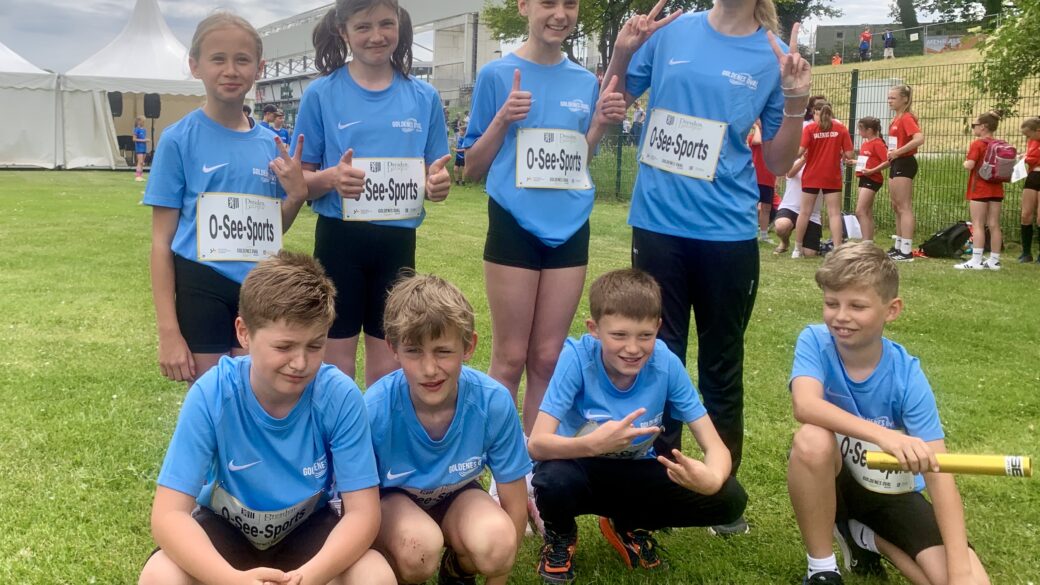 Talentscup beim Golden Oval für unsere 11‑Jährigen